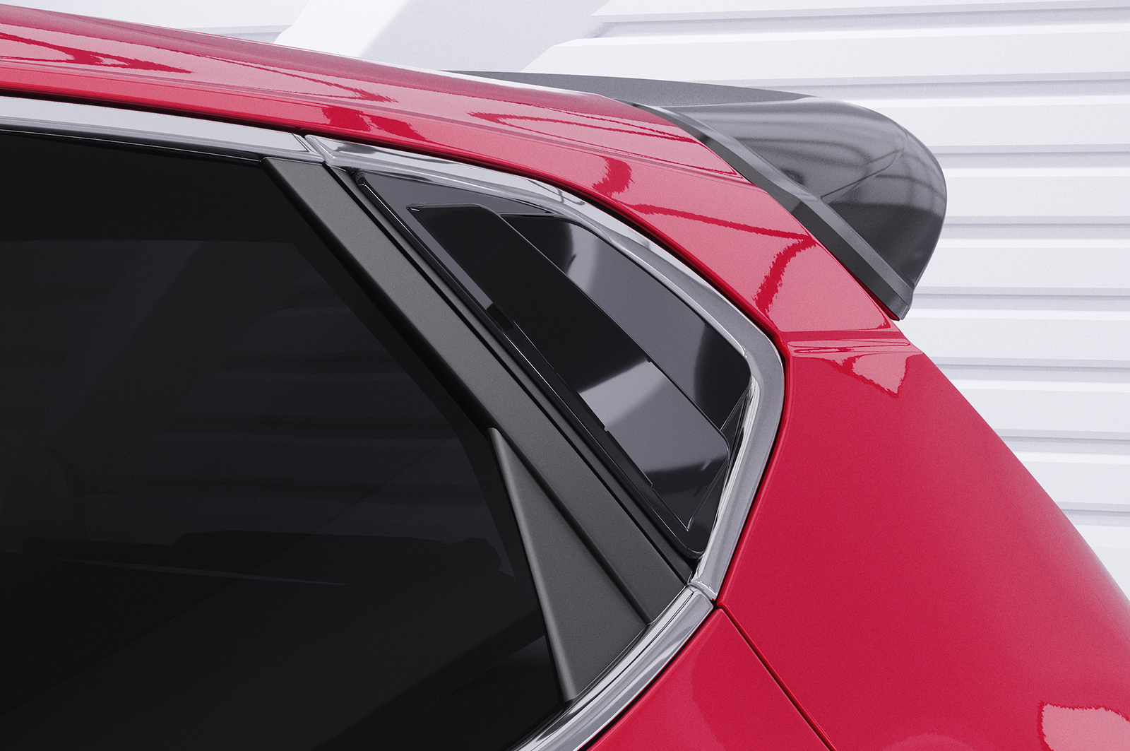 Caches vitres latérales (la paire) pour Kia cee'd (JD) toutes carrosseries (2012-2018) - Fabriqué en ABS (6 finitions au choix)