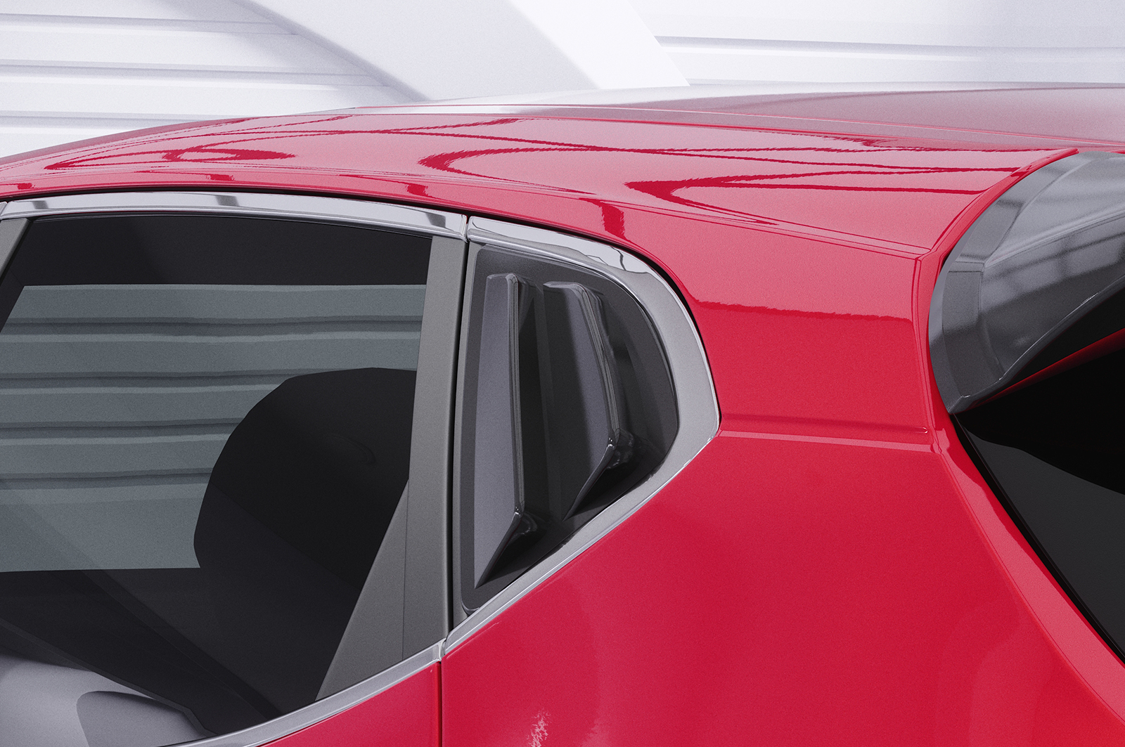 Caches vitres latérales (la paire) pour Kia cee'd (JD) toutes carrosseries (2012-2018) - Fabriqué en ABS (6 finitions au choix)