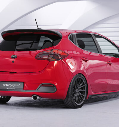 Caches vitres latérales (la paire) pour Kia cee'd (JD) toutes carrosseries (2012-2018) - Fabriqué en ABS (6 finitions au choix)
