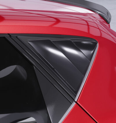 Caches vitres latérales (la paire) pour Seat Leon 3 Typ 5F 5 portes (2012-2020) - Fabriqué en ABS (6 finitions au choix)