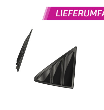 Caches vitres latérales (la paire) pour Seat Leon 3 Typ 5F 5 portes (2012-2020) - Fabriqué en ABS (6 finitions au choix)