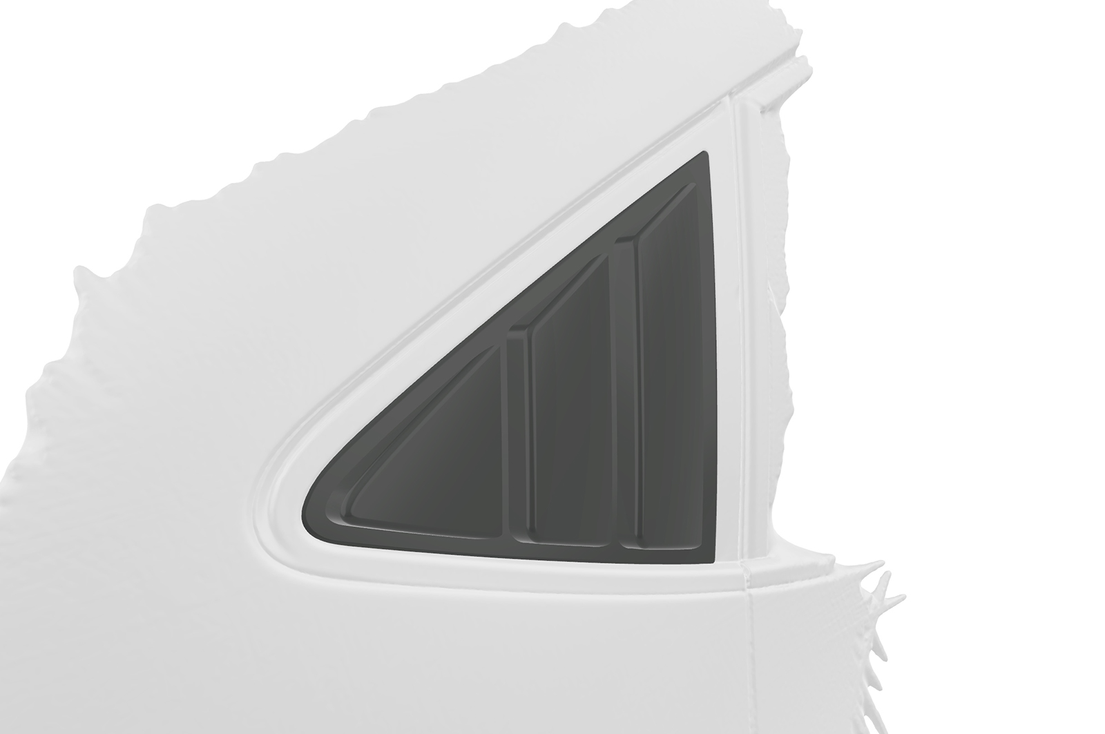 Caches vitres latérales (la paire) pour Seat Leon 3 Typ 5F 5 portes (2012-2020) - Fabriqué en ABS (6 finitions au choix)