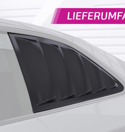Caches vitres latérales (la paire) pour Audi A5 / S5 / RS5 (8T) coupé (06/2007-06/2016) - Fabriqué en ABS (6 finitions au choix)