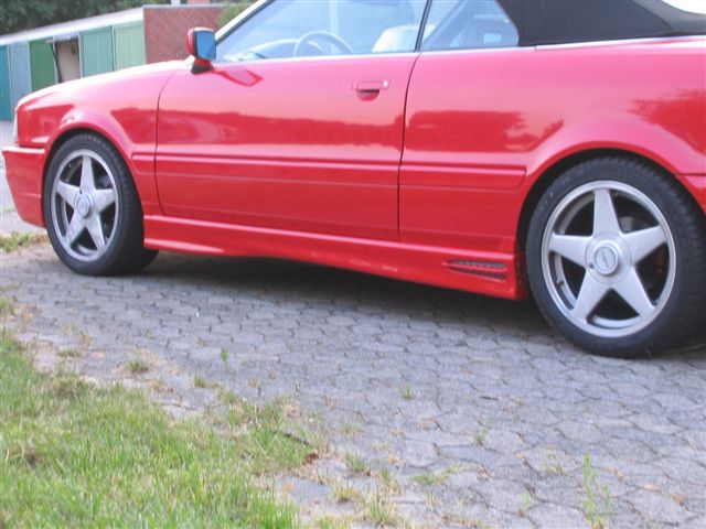 Bas de caisse (la paire) RDX pour AUDI 80-B3/B4 Coupé/Cabriolet « GT4 »