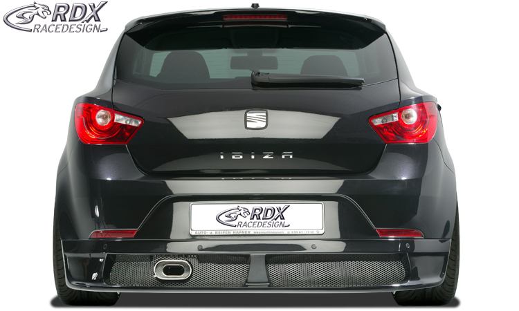 Diffuseur / Ajout de pare-chocs arrière RDX pour SEAT Ibiza 6J SC (2/3 portes, -03/2012)