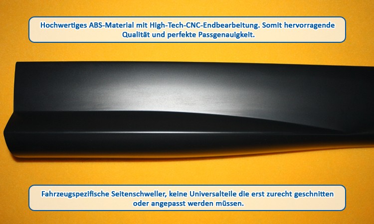 Bas de caisse (la paire) RDX pour OPEL / VAUXHALL Vectra A « Turbo »