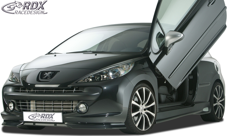 Bas de caisse (la paire) RDX pour PEUGEOT 207 CC « GT4-ReverseType »