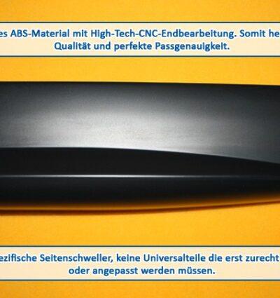 Bas de caisse (la paire) RDX pour SEAT Leon 1M et Toledo 1M « Turbo »