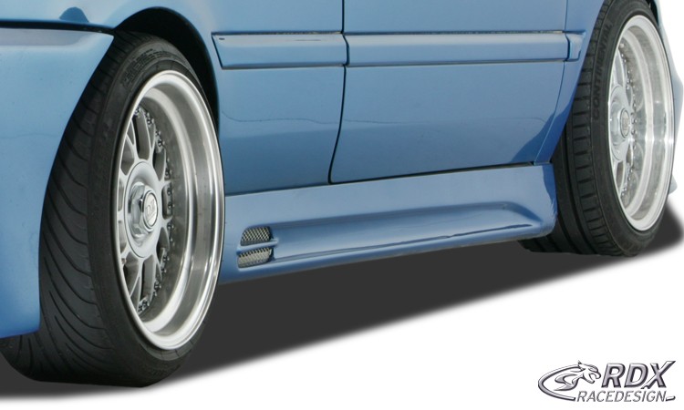 Bas de caisse (la paire) RDX pour VW Golf 3 et Vento « GT-Race »
