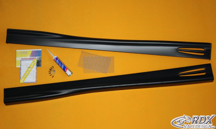 Bas de caisse (la paire) RDX pour VW Polo 6N et 6N2 « GT4 » version basse