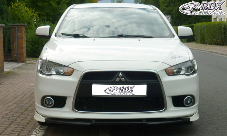 Ajout / Lame de pare-chocs avant RDX VARIO-X pour MITSUBISHI Lancer Sportback 2008+