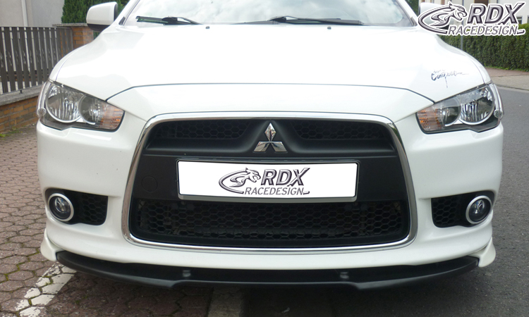 Ajout / Lame de pare-chocs avant RDX VARIO-X pour MITSUBISHI Lancer Sportback 2008+