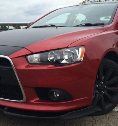 Ajout / Lame de pare-chocs avant RDX VARIO-X pour MITSUBISHI Lancer Sportback 2008+