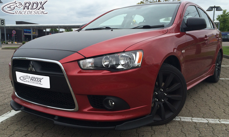 Ajout / Lame de pare-chocs avant RDX VARIO-X pour MITSUBISHI Lancer Sportback 2008+