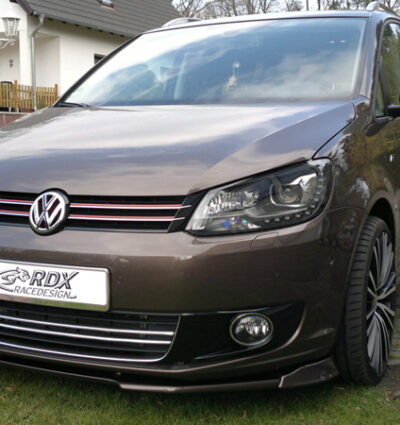 Ajout / Lame de pare-chocs avant RDX VARIO-X pour VW Touran 1T1 Facelift (2010-2015) / Caddy 2K (2010-2015)
