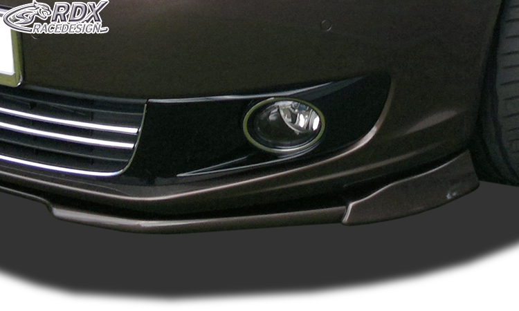 Ajout / Lame de pare-chocs avant RDX VARIO-X pour VW Touran 1T1 Facelift (2010-2015) / Caddy 2K (2010-2015)