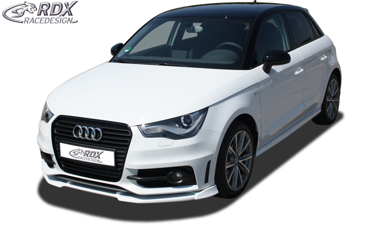Ajout / Lame de pare-chocs avant RDX VARIO-X pour AUDI A1 8X et A1 8XA Sportback (à partir de janvier 2015, pare-chocs avant S-Line)