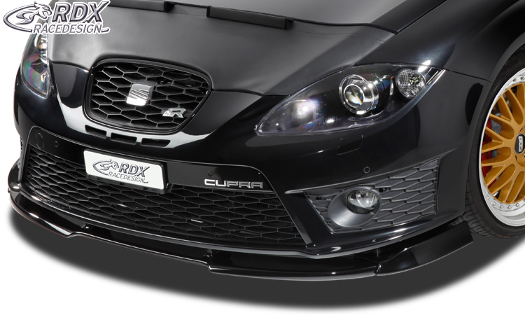 Ajout / Lame de pare-chocs avant RDX VARIO-X pour SEAT Leon 1P Facelift 2009+ FR et Cupra