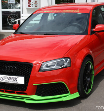 Ajout / Lame de pare-chocs avant RDX VARIO-X pour AUDI RS3 2011+ (3 portes + Sportback)