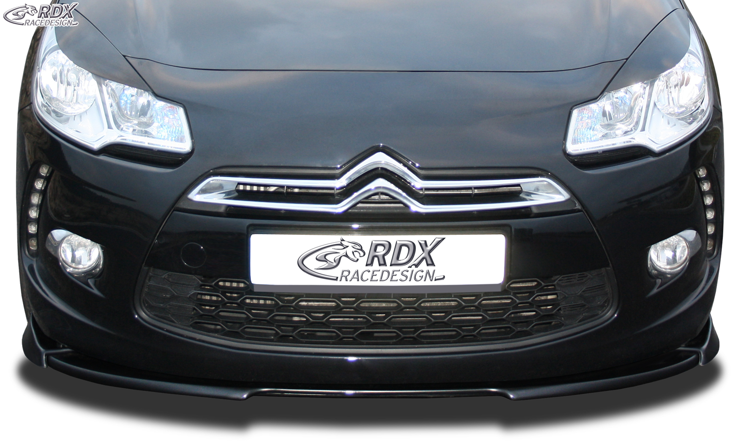 Ajout / Lame de pare-chocs avant RDX VARIO-X pour CITROËN DS3 (2010-2016)