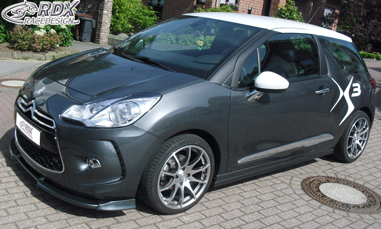 Ajout / Lame de pare-chocs avant RDX VARIO-X pour CITROËN DS3 (2010-2016)