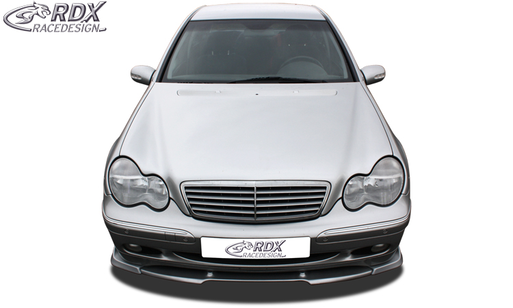 Ajout / Lame de pare-chocs avant RDX VARIO-X pour MERCEDES Classe C W203 - 03/2004 (Compatible avec les versions Classic/Elegance)