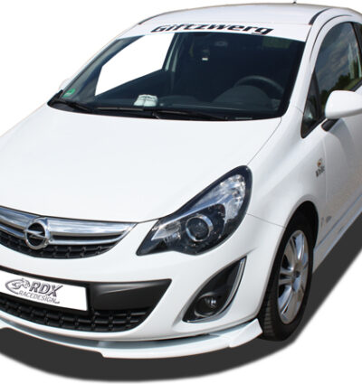Ajout / Lame de pare-chocs avant RDX VARIO-X pour OPEL / VAUXHALL Corsa D Facelift 2010+