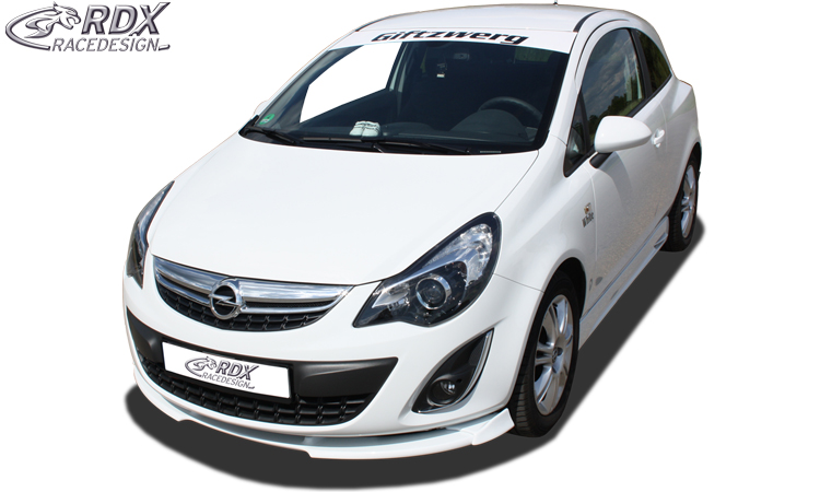 Ajout / Lame de pare-chocs avant RDX VARIO-X pour OPEL / VAUXHALL Corsa D Facelift 2010+