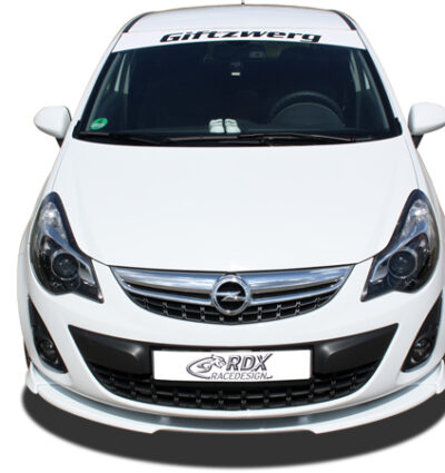 Ajout / Lame de pare-chocs avant RDX VARIO-X pour OPEL / VAUXHALL Corsa D Facelift 2010+