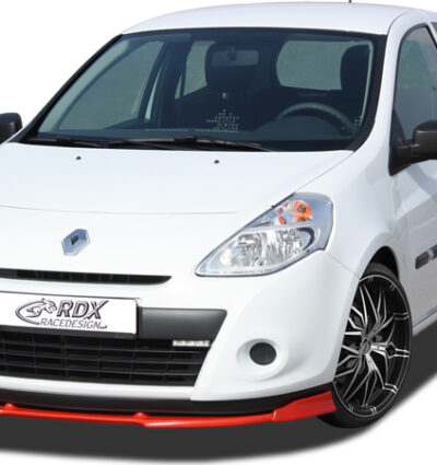 Ajout / Lame de pare-chocs avant RDX VARIO-X pour RENAULT Clio 3 Phase 2 (hors RS)