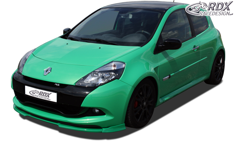 Ajout / Lame de pare-chocs avant RDX VARIO-X pour RENAULT Clio 3 RS Phase 2