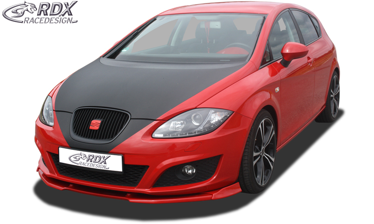 Ajout / Lame de pare-chocs avant RDX VARIO-X pour SEAT Leon 1P Facelift 2009+ (sauf FR et Cupra)