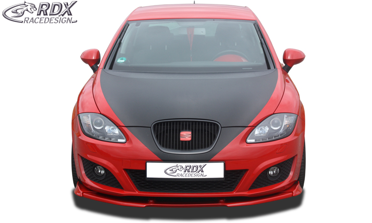 Ajout / Lame de pare-chocs avant RDX VARIO-X pour SEAT Leon 1P Facelift 2009+ (sauf FR et Cupra)