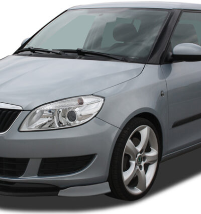 Ajout / Lame de pare-chocs avant RDX VARIO-X pour SKODA Fabia 2 Type 5J 2010+ (également compatible avec Roomster et Praktik)