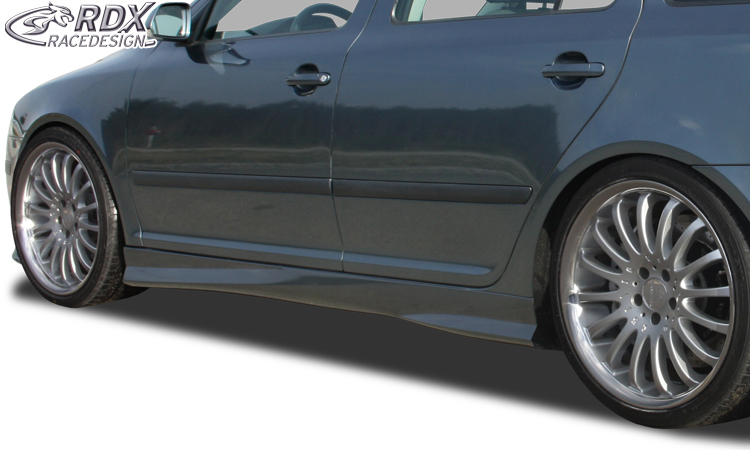 Bas de caisse (la paire) RDX pour SKODA Octavia 2 / 1Z (y compris restylage) « Turbo »