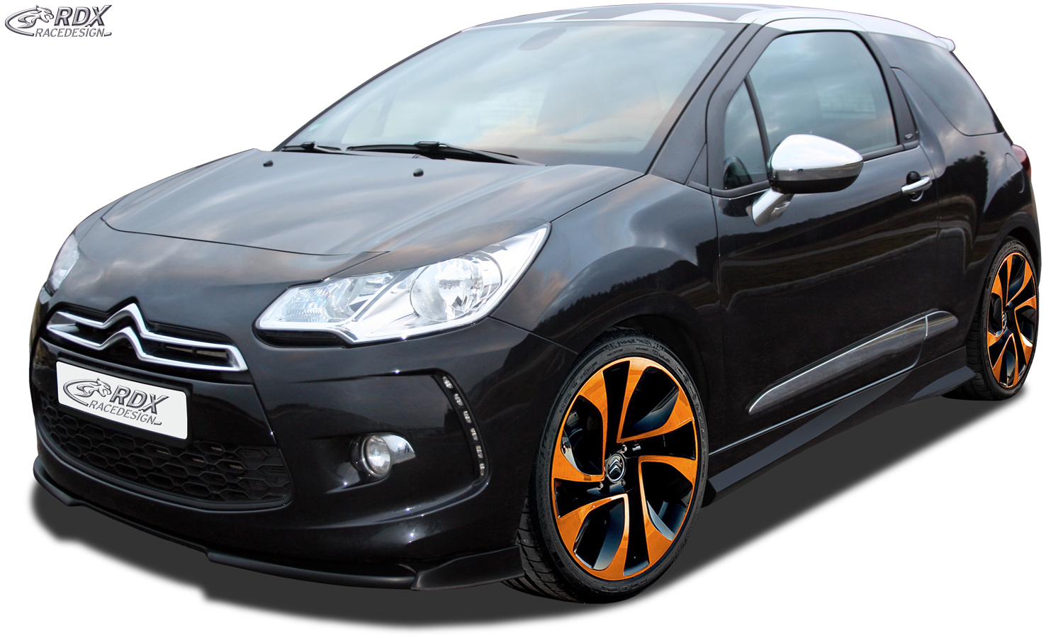 Bas de caisse (la paire) RDX pour CITROËN DS3 « Turbo »
