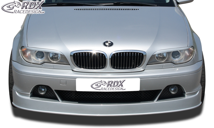 Ajout / Lame de pare-chocs avant RDX pour BMW Série 3 E46 Coupé/Cabriolet (à partir de 2003)