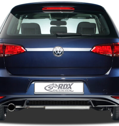 Diffuseur / Ajout de pare-chocs arrière RDX pour VW Golf 7 « look GTI » partie centrale