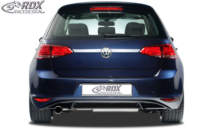 Diffuseur / Ajout de pare-chocs arrière RDX pour VW Golf 7 « look GTI » partie centrale