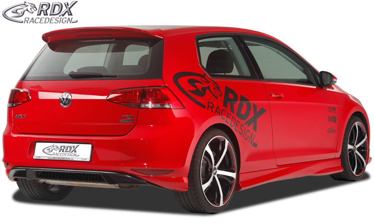 Diffuseur / Ajout de pare-chocs arrière RDX pour VW Golf 7 « look GTI » partie centrale