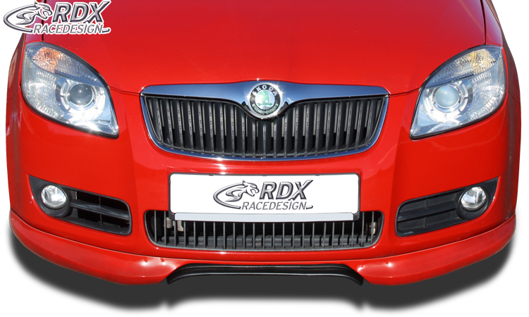 Ajout / Lame de pare-chocs avant RDX pour SKODA Fabia 2 / 5J - 2010