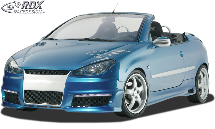 Bas de caisse (la paire) RDX pour PEUGEOT 206/206CC « GT4 » - Type inversé