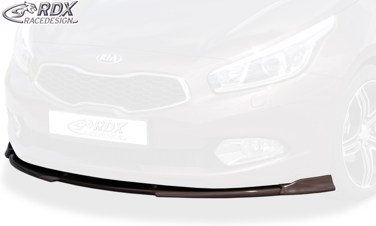 Ajout / Lame de pare-chocs avant RDX VARIO-X pour KIA Ceed, type JD.