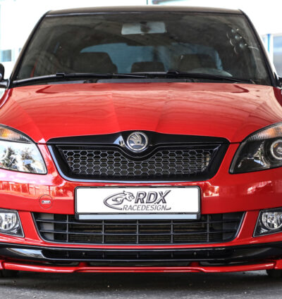 Ajout / Lame de pare-chocs avant RDX VARIO-X pour SKODA Fabia 2 Type 5J 2010+ Monte Carlo