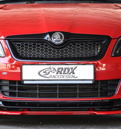 Ajout / Lame de pare-chocs avant RDX VARIO-X pour SKODA Fabia 2 Type 5J 2010+ Monte Carlo