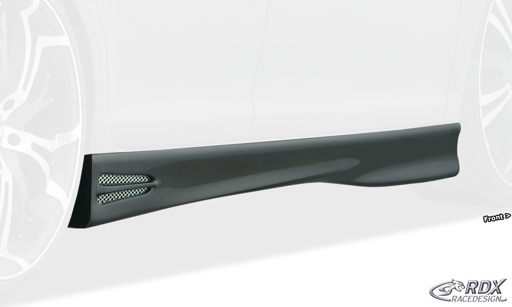 Bas de caisse (la paire) RDX pour MAZDA 2 (DY) 2003-2007 "GT4"