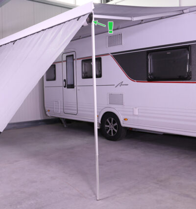 Rail double Keder RDX DUO-KEDER 1m pour auvents de camping