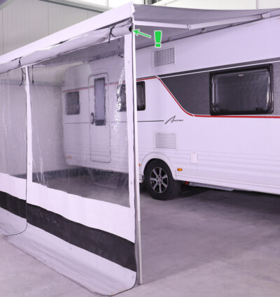 Rail double Keder RDX DUO-KEDER 1m pour auvents de camping