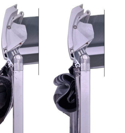 Rail double Keder RDX DUO-KEDER 1m pour auvents de camping