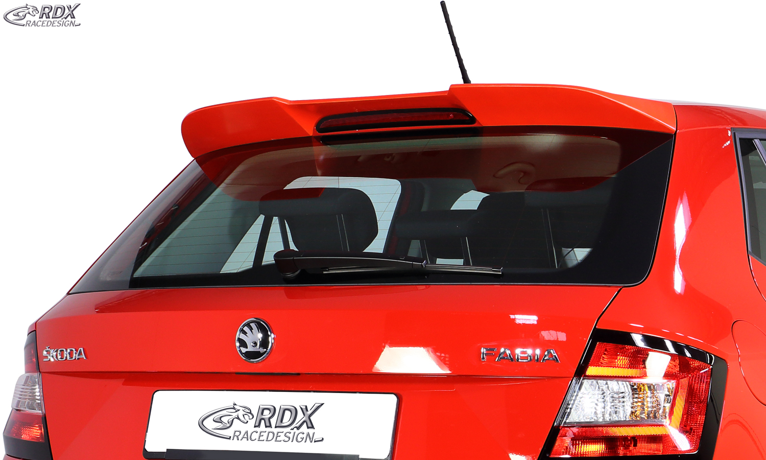 Aileron / Becquet RDX pour SKODA Fabia 3 (NJ/5J) Aileron arrière